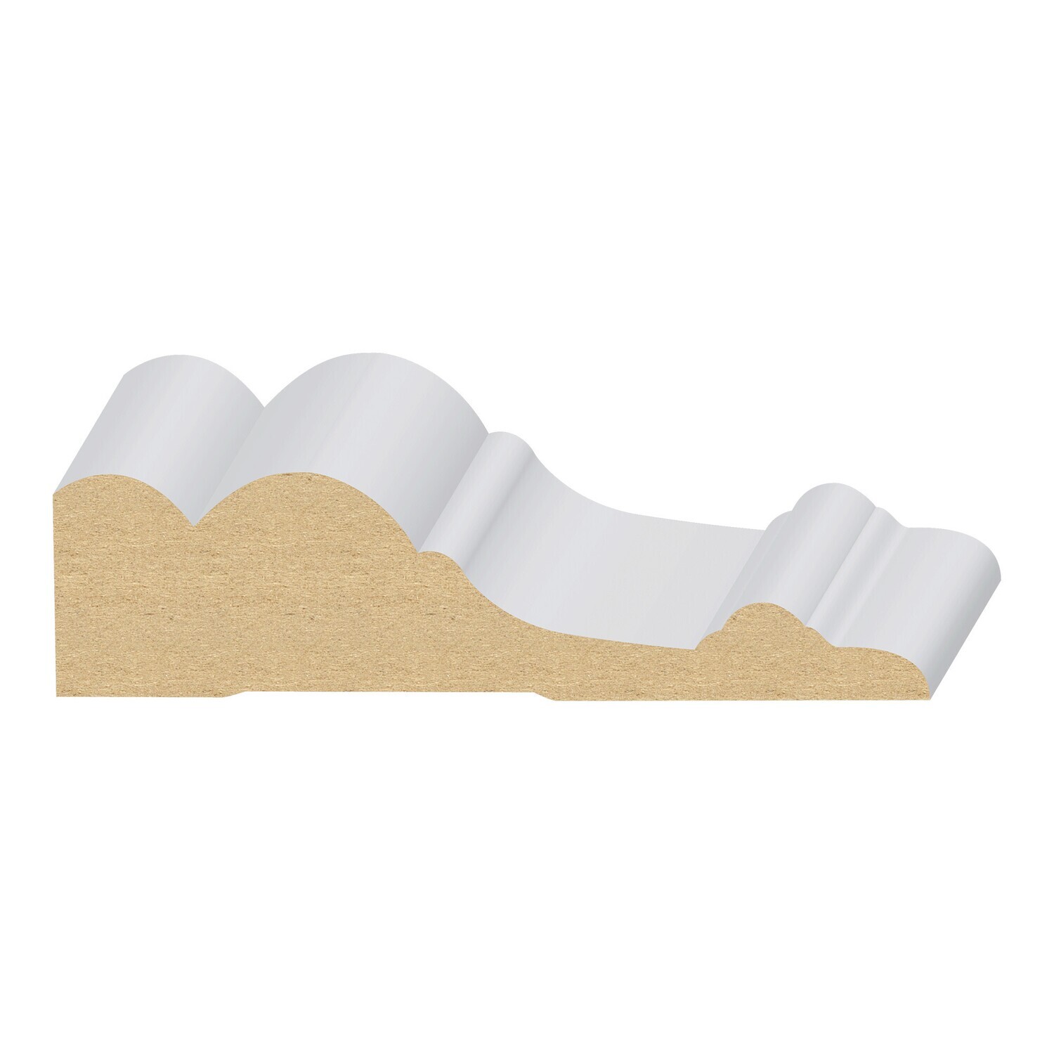 190MUL - Belvedere/Sedona Casing (1-3⁄16"x4-1⁄2") MDF Ultralight
