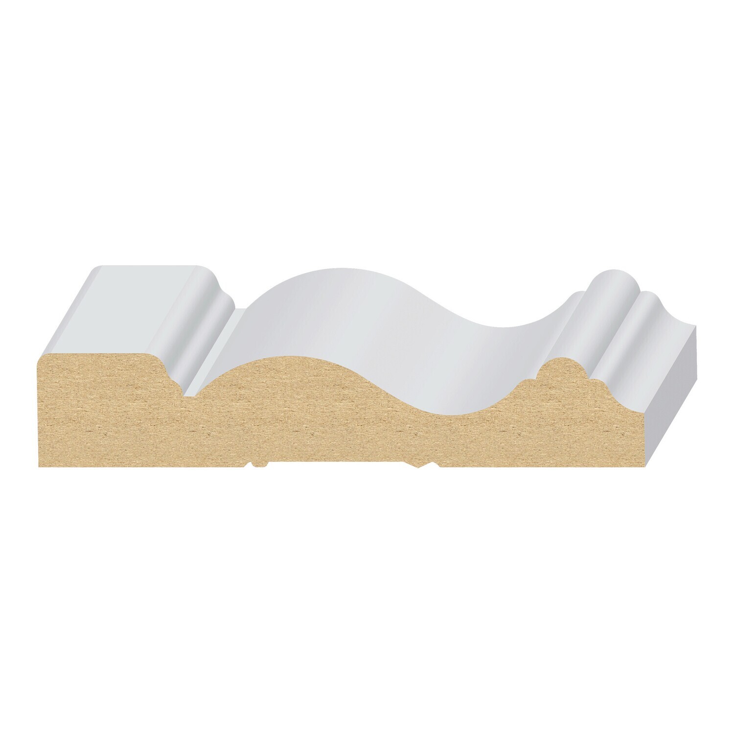 136MUL - Monterey/Colorado Casing (13⁄16"x4-1⁄4") MDF Ultralight