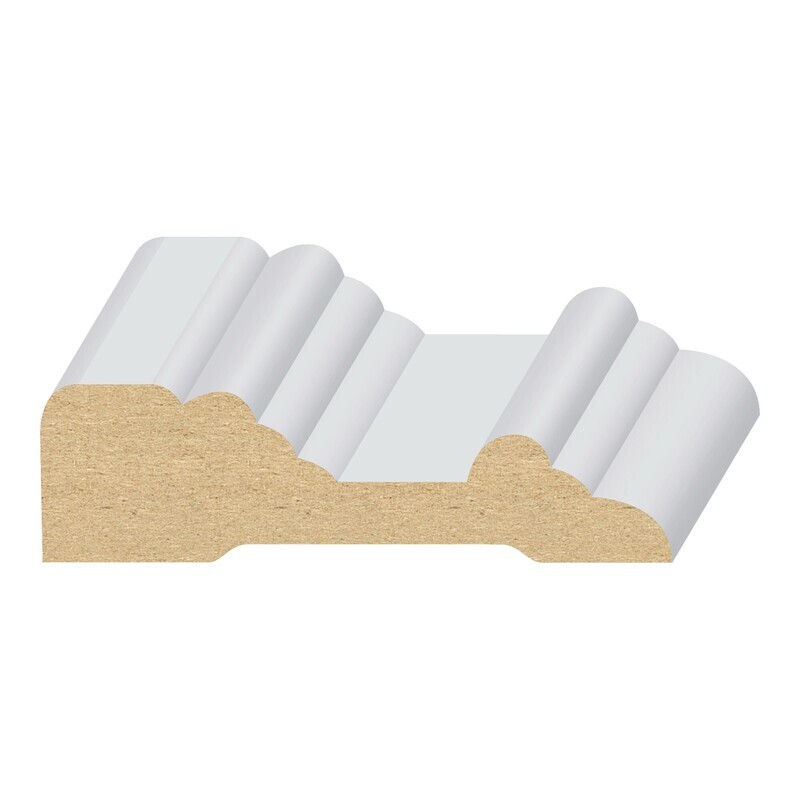 168MUL - Santa Clara/Crescent Casing (3⁄4"x2-5⁄8") MDF Ultralight