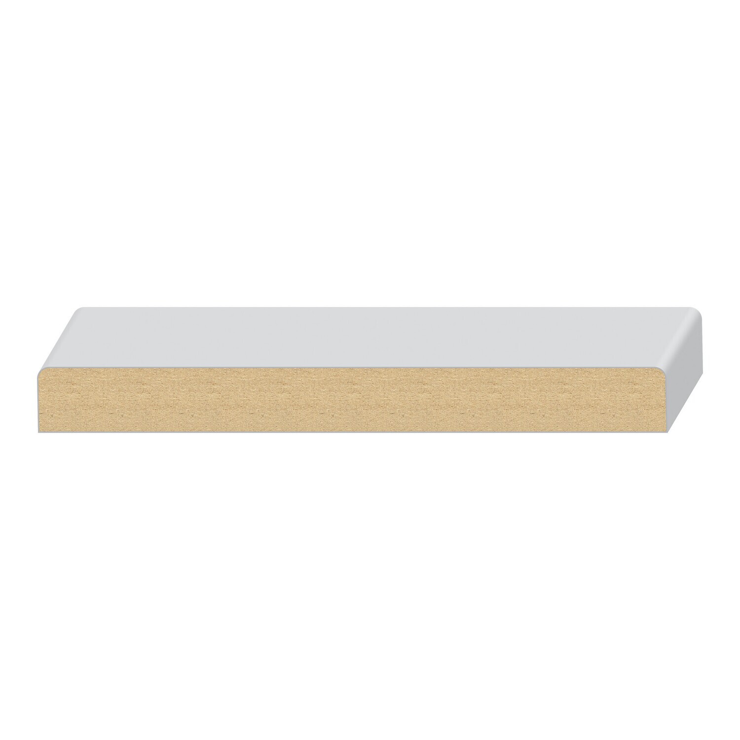 1105MUL - 2 Eased Edge Wall Cap (11⁄16"x6-1⁄2") MDF Ultralight
