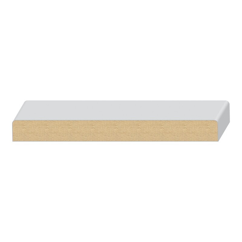 1105MUL - 2 Eased Edge Wall Cap (11⁄16"x6-1⁄2") MDF Ultralight