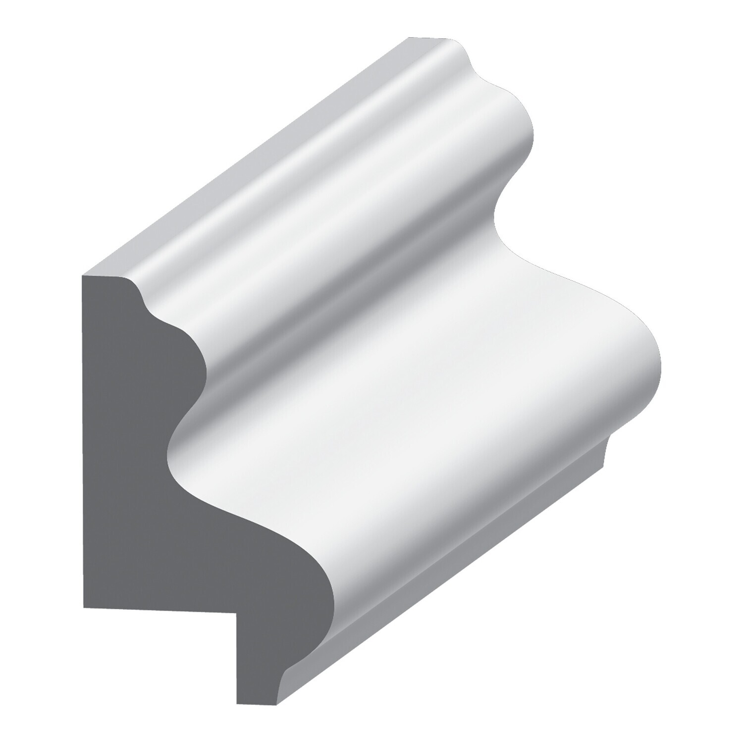 632PF - Raised panel cap w/ 1/2" rab't (3⁄4"x1-1⁄4") ValuFlex