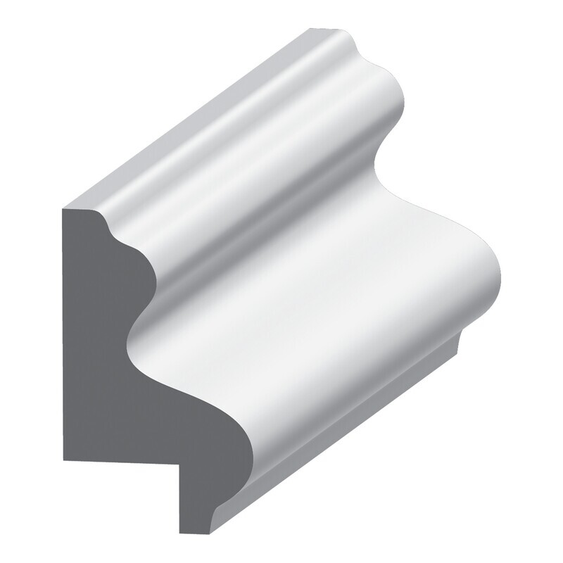 632PF - Raised panel cap w/ 1/2" rab't (3⁄4"x1-1⁄4") ValuFlex