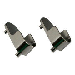 CRO - Chrome (Nickel) Rosette for Oval Pole
