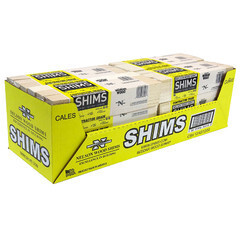 CS-12 (1-1⁄2"x1') Case of 12 bundles of beddar wood shims