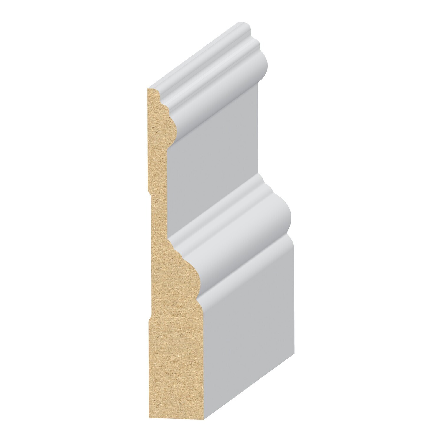 339MUL - Santa Clara/Crescent Base (9⁄16"x3-1⁄2") MDF Ultralight