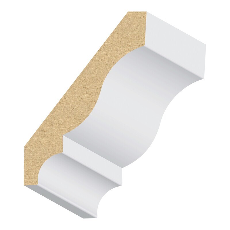 446MUL - Colonial Crown (5⁄8"x3-5⁄8") MDF Ultralight