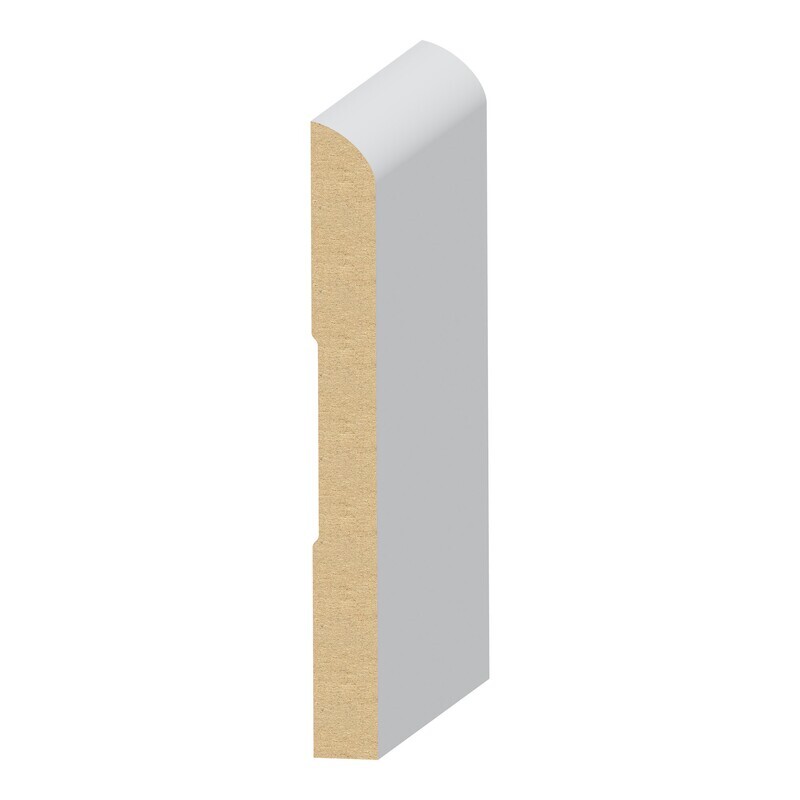 354MUL - Bullnose Base (9⁄16"x5-1⁄2") MDF Ultralight