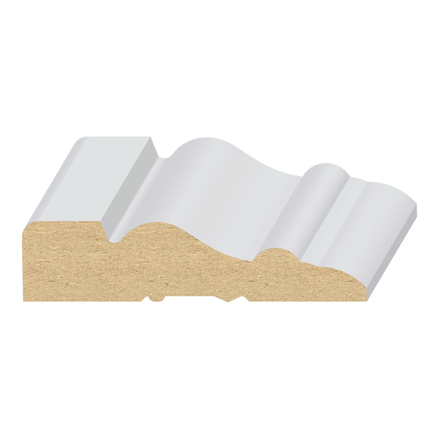 134MUL - Bay Shore/Bayport Casing (5⁄8"x2-1⁄2") MDF Ultralight