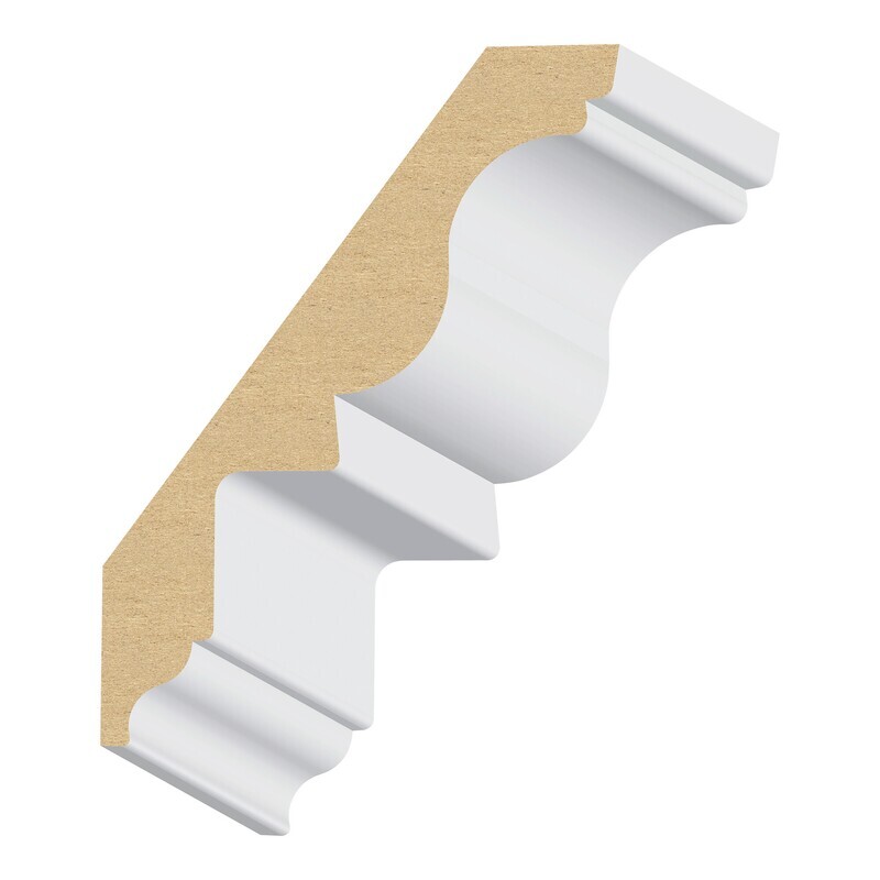 425MUL-5 - Dentil Ready Crown (13⁄16"x5-1⁄2") MDF Ultralight