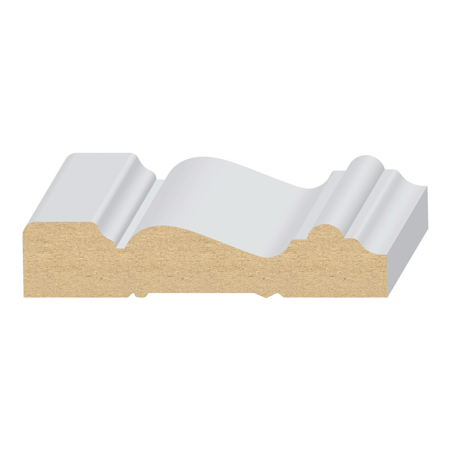 135MUL-3 - Monterey/Colorado Casing (11⁄16"x3-1⁄4") MDF Ultralight