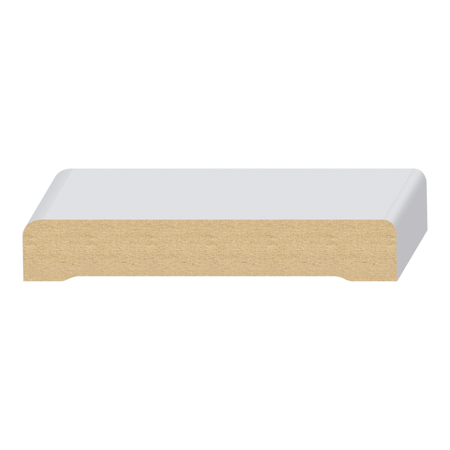 145MUL - 2 Round Edge Craftsman Casing (3⁄4"x4-1⁄2") MDF Ultralight