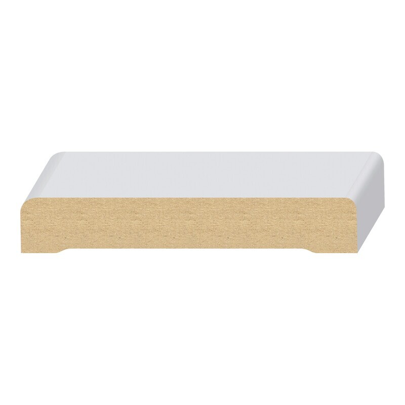 145MUL - 2 Round Edge Craftsman Casing (3⁄4"x4-1⁄2") MDF Ultralight