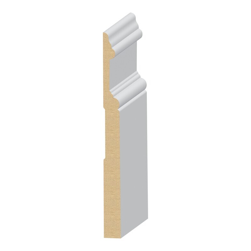 345MUL - Santa Clara/Crescent Base (5⁄8"x7-1⁄4") MDF Ultralight