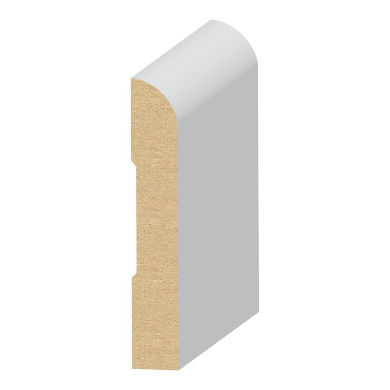 307MUL - Streamline/Bullnose Base (9⁄16"x3-1⁄2") MDF Ultralight