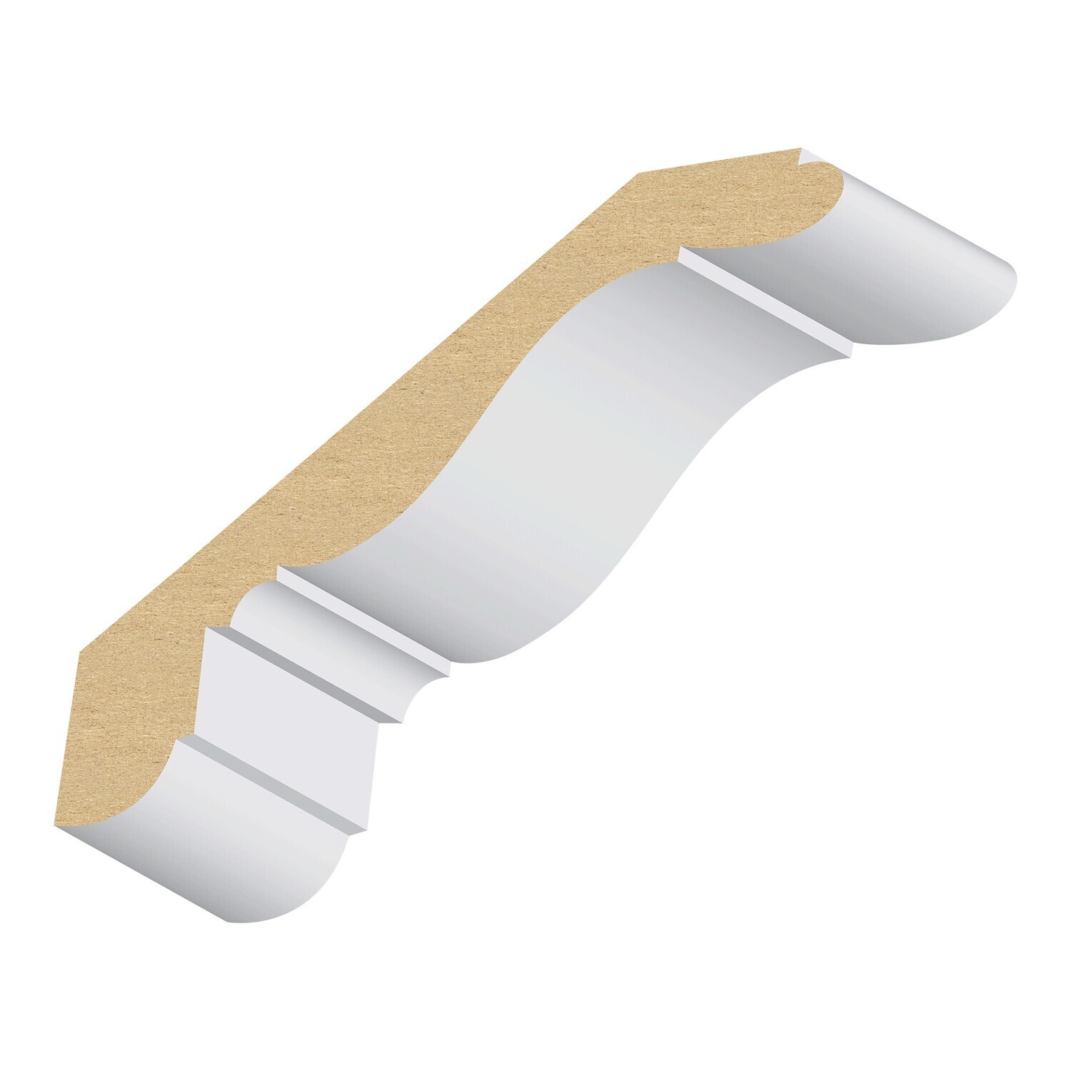 408MUL-6 - Cornice (1"x6") MDF Ultralight