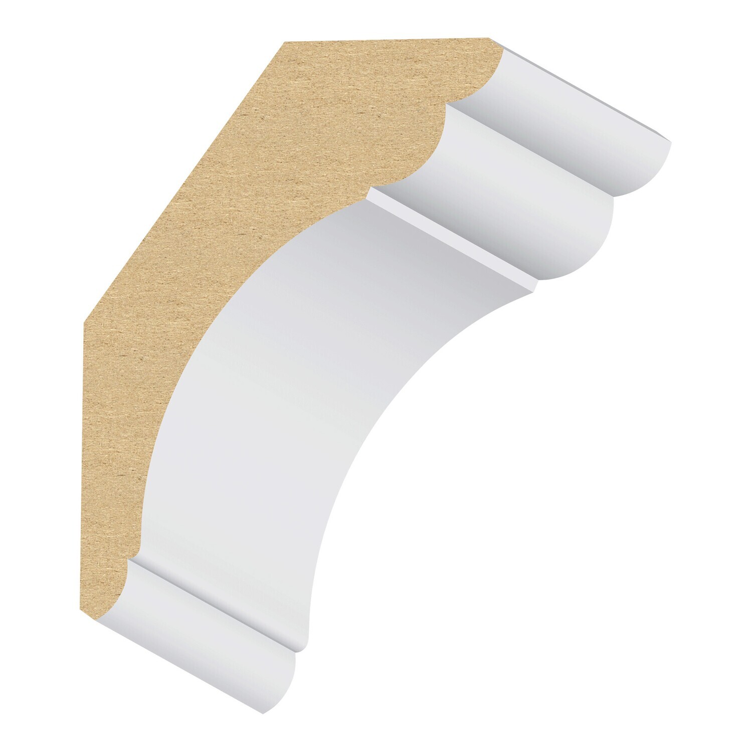 407MUL - Cornice (1-1⁄8"x4-1⁄4") MDF Ultralight