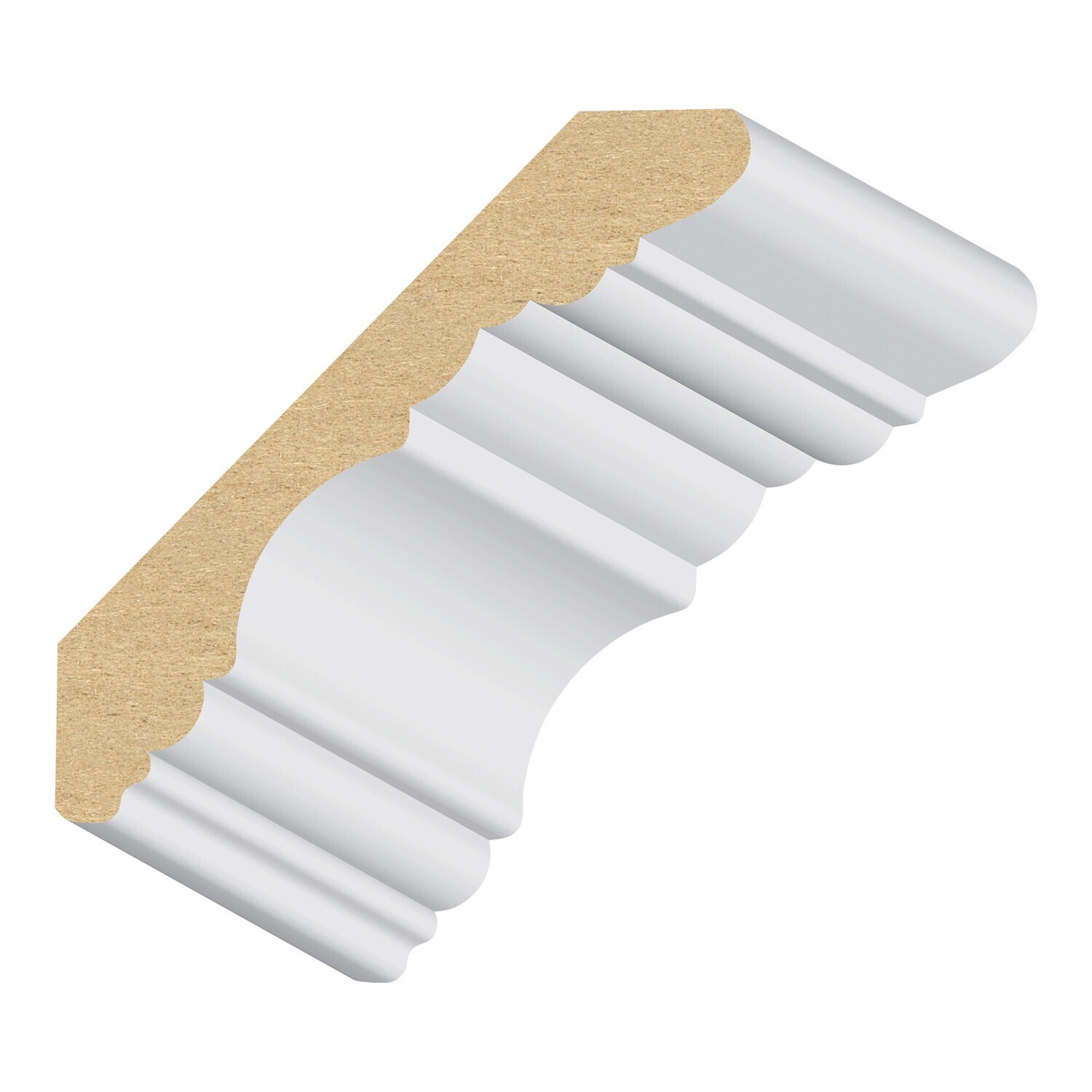 426MUL - Coronado/Georgian Crown (9⁄16"x3-7⁄16") MDF Ultralight
