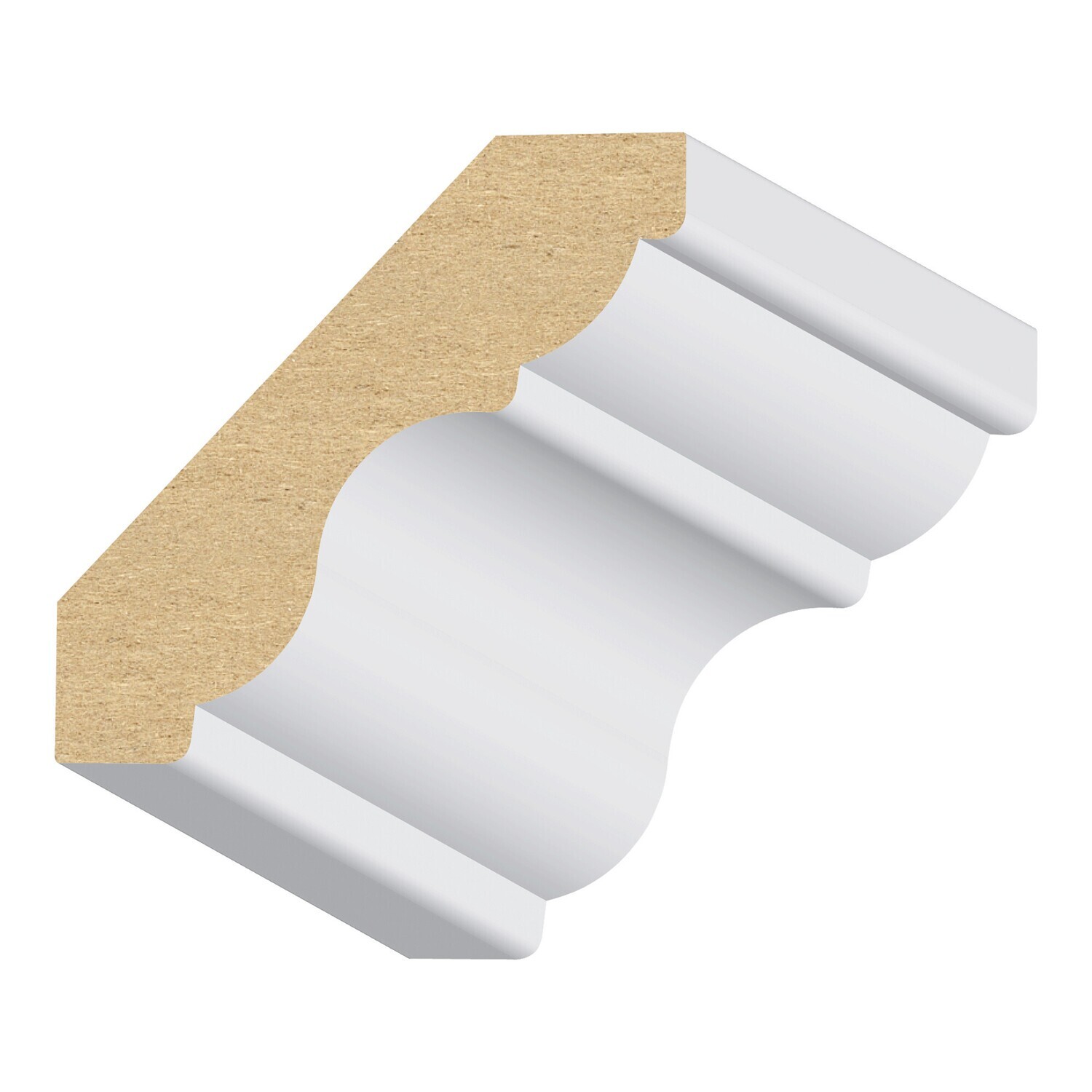 402MUL - Bed Mould (9⁄16"x2-1⁄2") MDF Ultralight