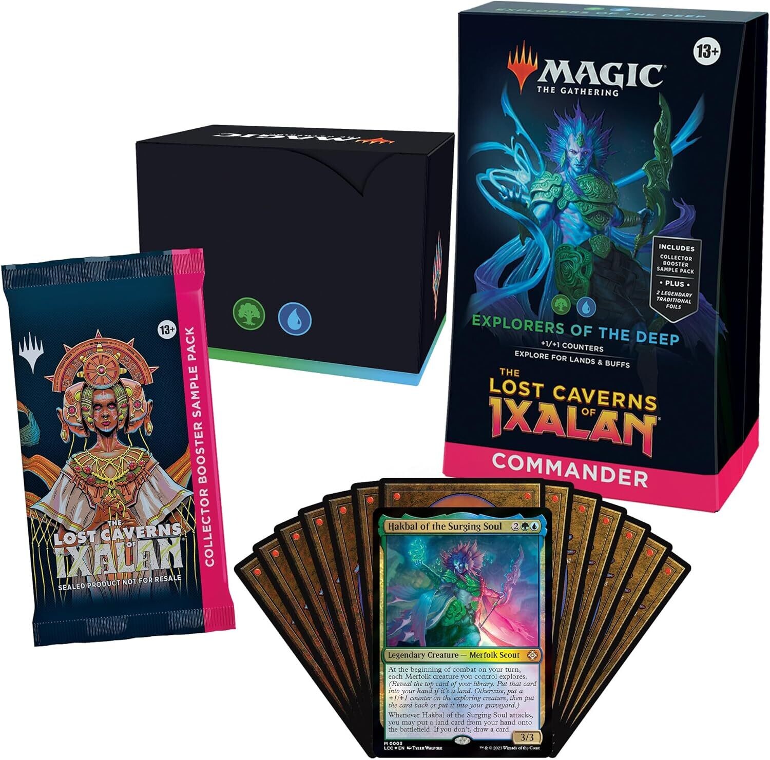 MTG: LOST CAVERNS OF IXALAN COMANNDER DECK - EXPLORERS OF THE DEEP