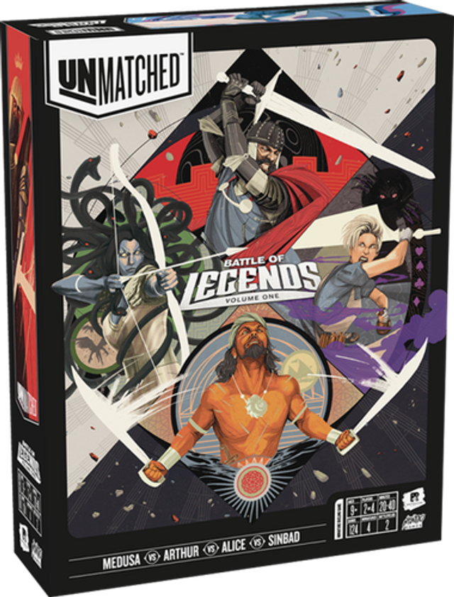 UNMATCHED: BATTLE OF LEGENDS VOL. 1 - KING ARTHUR, ALICE, MEDUSA, SINBAD