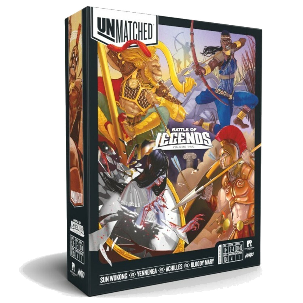 UNMATCHED: BATTLE OF LEGENDS VOL. 2 - ACHILLES, YENNENGA, SUN WUKONG, BLOODY MARY