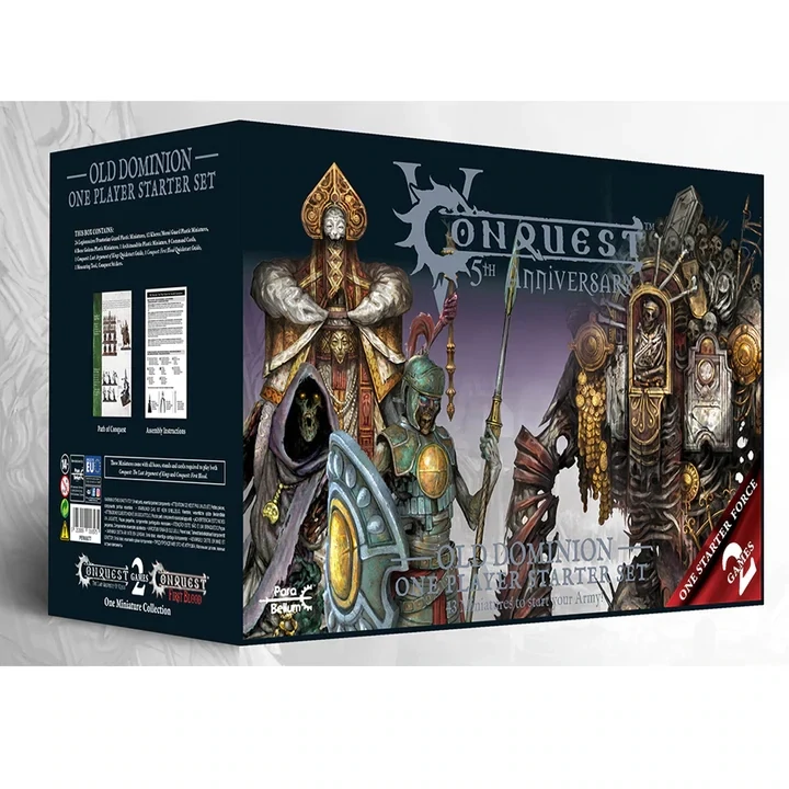 CONQUEST: ONE PLAYER STARTER SET - OLD DOMINION: 5TH ANNIVERSARY
