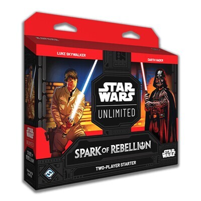 STAR WARS UNLIMITED: SPARK OF REBELLION TWO-PLAYER STARTER