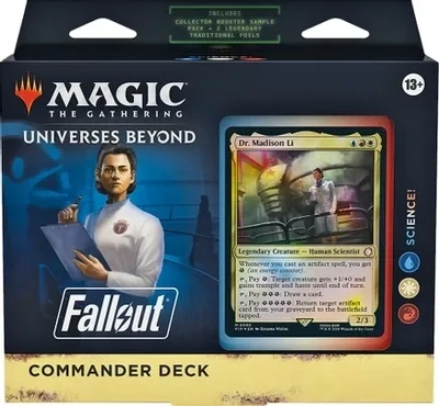 MAGIC THE GATHERING: SCIENCE! COMMANDER DECK