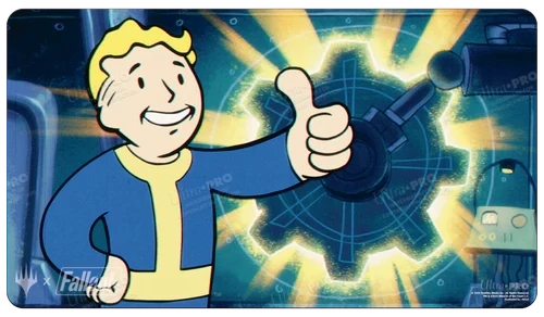 Magic The Gathering: Fallout® Sol Ring Standard Gaming Playmat