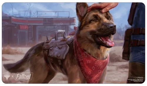 Magic The Gathering: Fallout® Dogmeat, Ever Loyal Standard Gaming Playmat