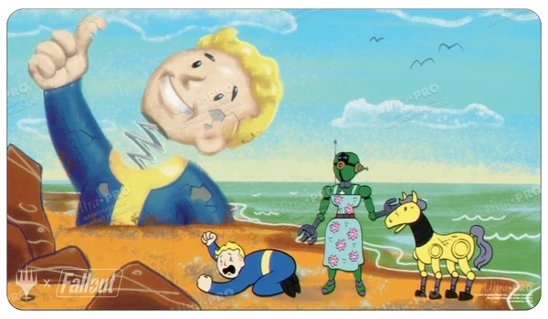 Magic The Gathering: Fallout® Ravages of War Standard Gaming Playmat