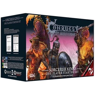 CONQUEST: SORCERER KINGS ONE PLAYER STARTER