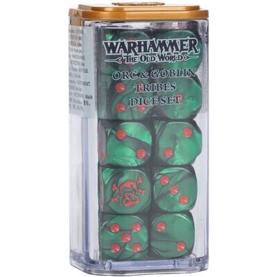 THE OLD WORLD: ORC & GOBLIN TRIBES DICE SET