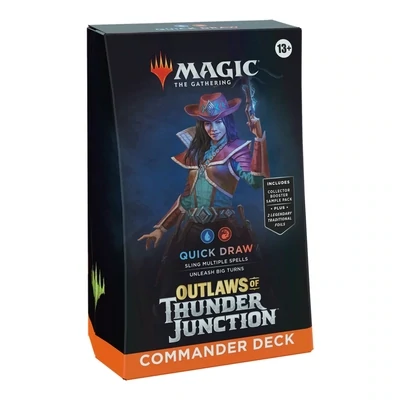MTG: OUTLAWS OF THUNDER JUNCTION - QUICK DRAW COMMANDER DECK
