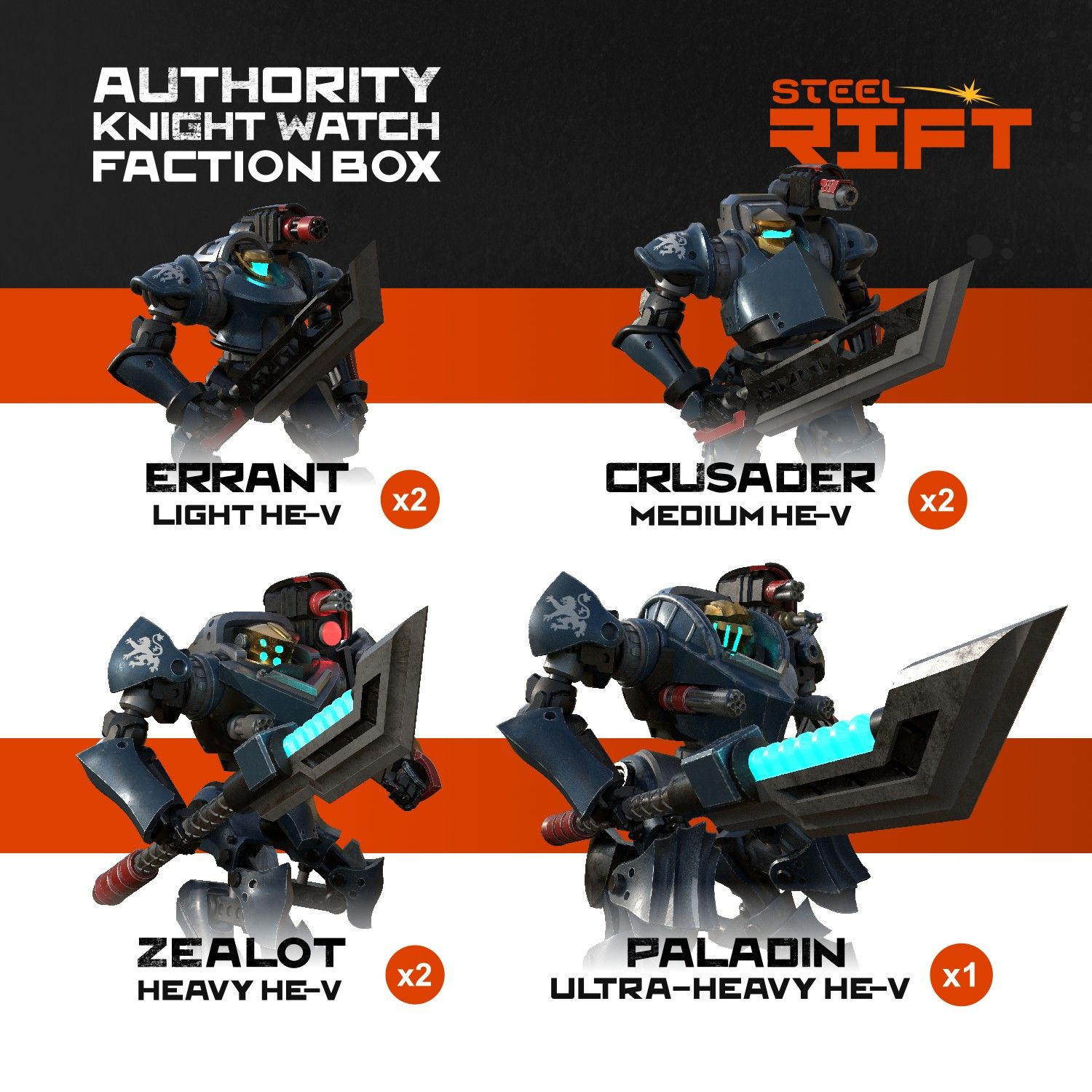 STEEL RIFT: KNIGHT WATCH FACTION BOX