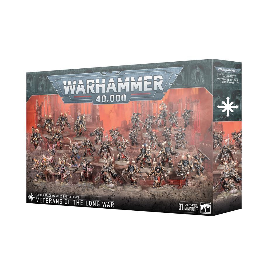 CHAOS SPACE MARINES: VETERANS OF THE LONG WAR BATTLEFORCE
