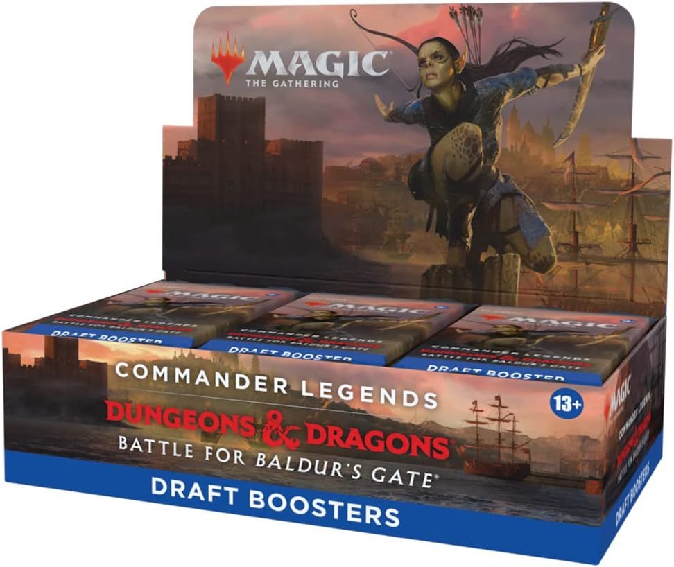MTG: COMMANDER LEGENDS BALDUR&#39;S GATE DRAFT BOOSTER BOX