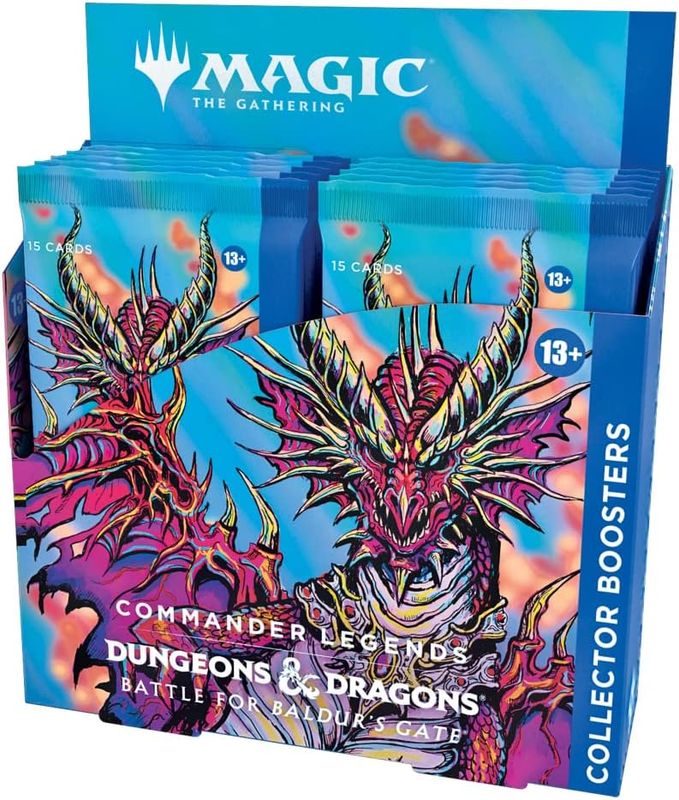 MTG: COMMANDER LEGENDS BALDUR&#39;S GATE COLLECTORS BOOSTER BOX