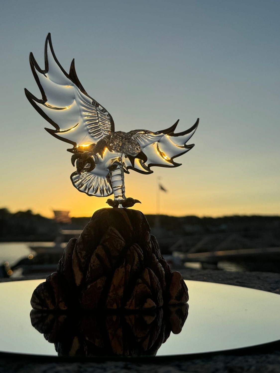Hand Blown Eagle