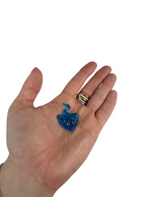 Mini Hand-Blown Glass Sting Ray