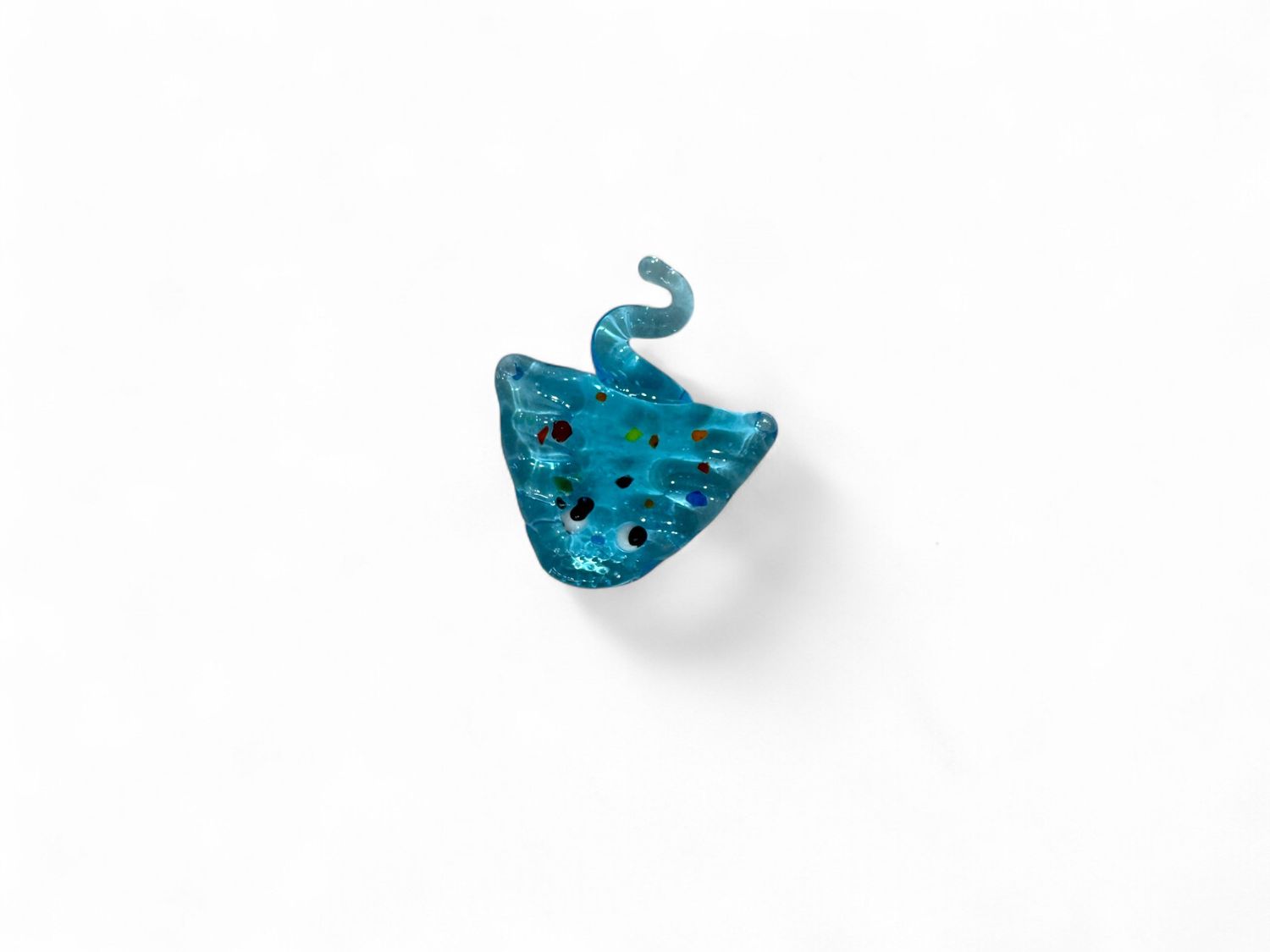 Mini Hand-Blown Glass Sting Ray