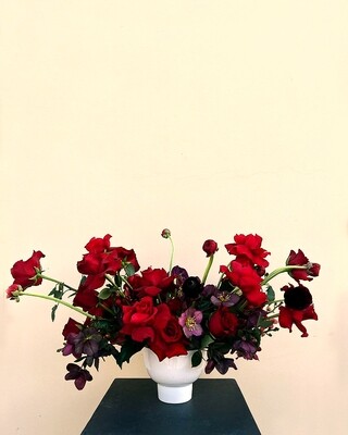 Dark and Moody Rose Bouquet