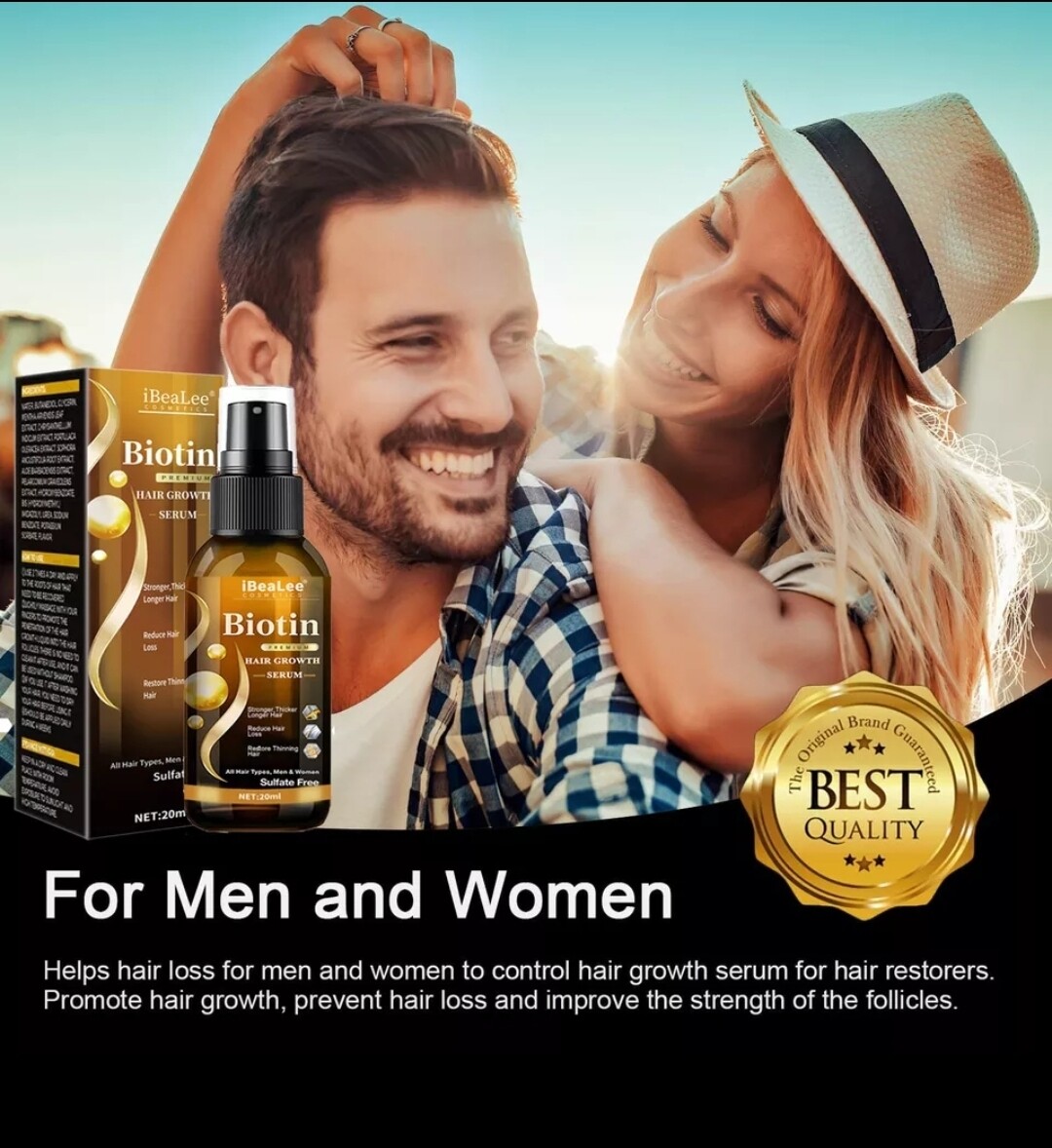 Fast hair growth spray serum