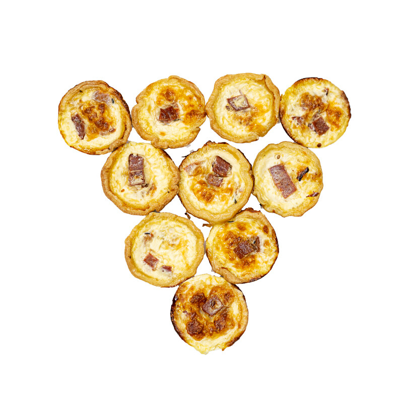 Mini Quiche Lorraine pack of 10