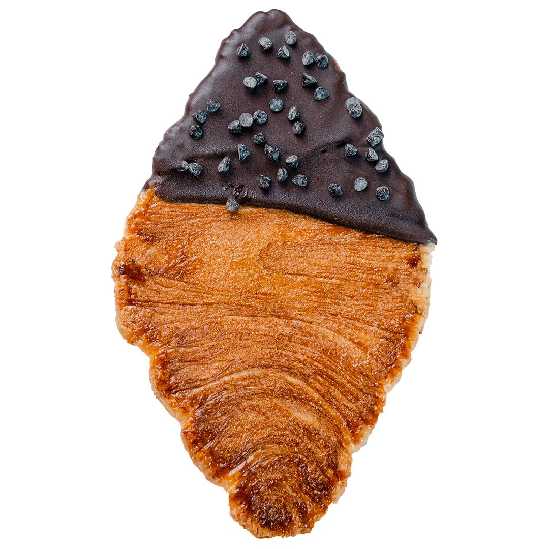 Flat Croissant Dark Chocolate