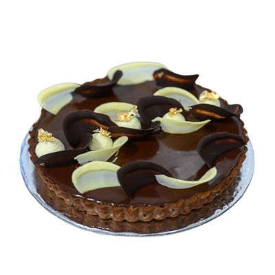 Duo Chocolate Tart 24cm