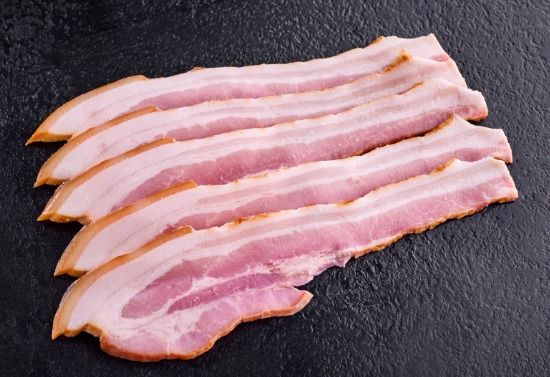 Streaky Bacon Pork Per Pack 500gr