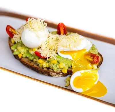 Smashed Avo Double Egg