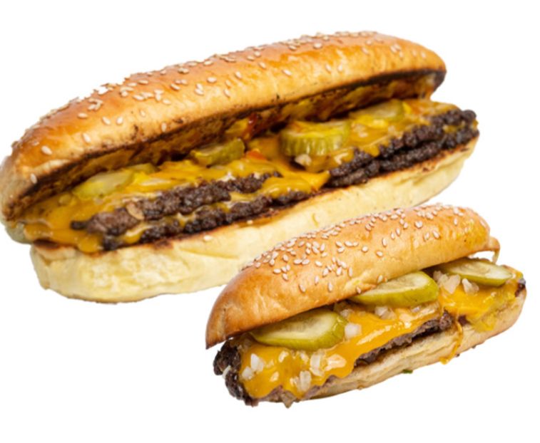 Double Smash Cheese Burger - Large